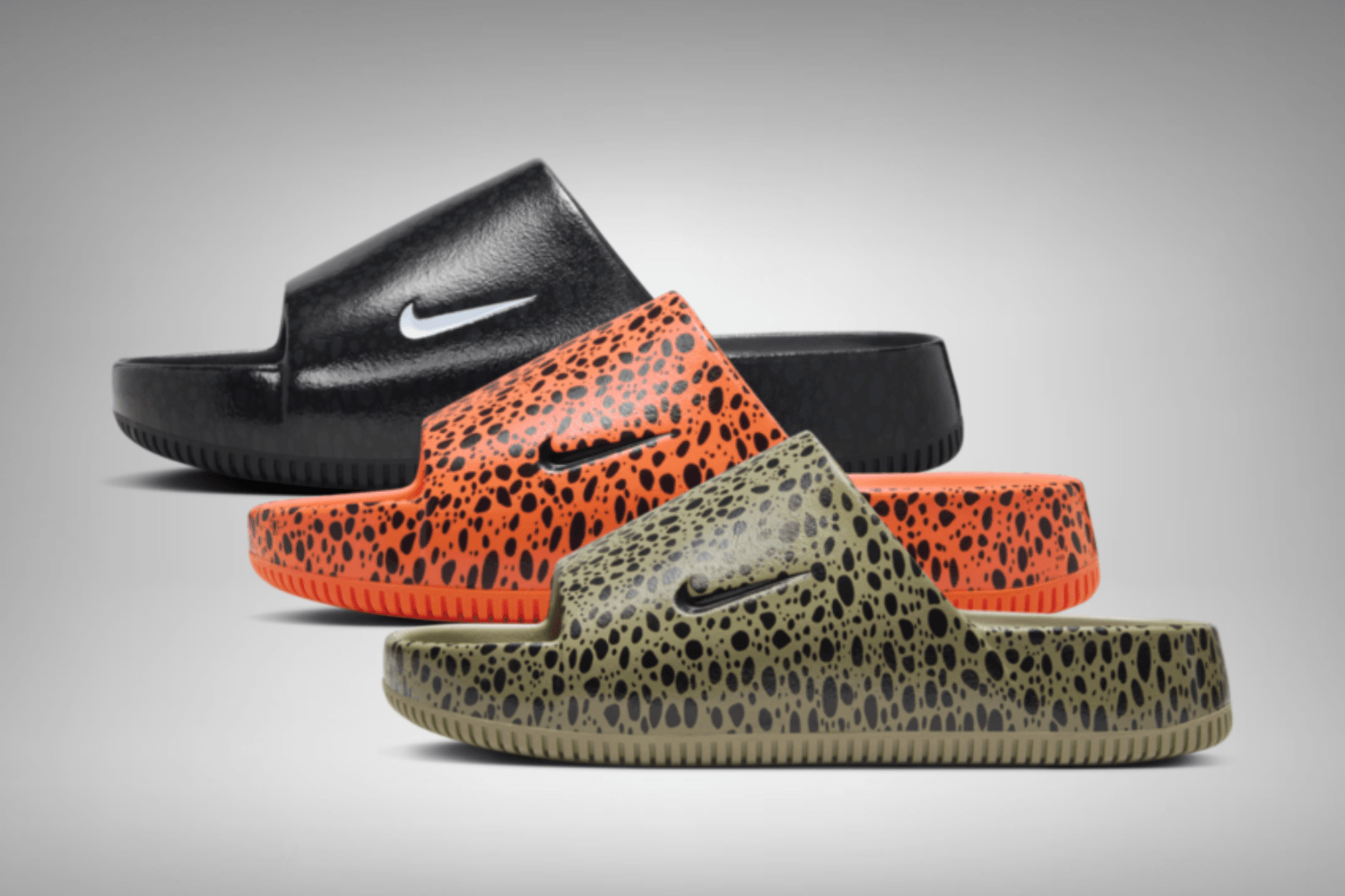 De Nike Calm Slide krijgt een &#8216;Safari Print&#8217; pack