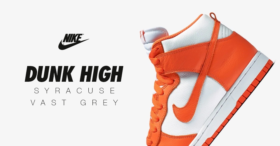 De Nike Dunk High 'Syracuse' en 'Kentucky' keren terug