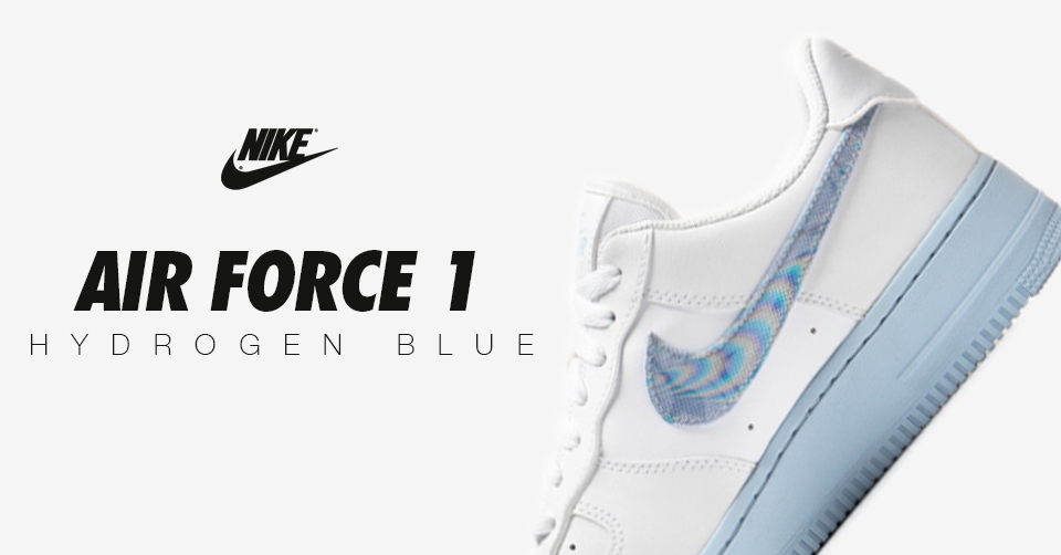 De Nike Air Force 1 Low komt in een 'Hydrogen Blue' colorway