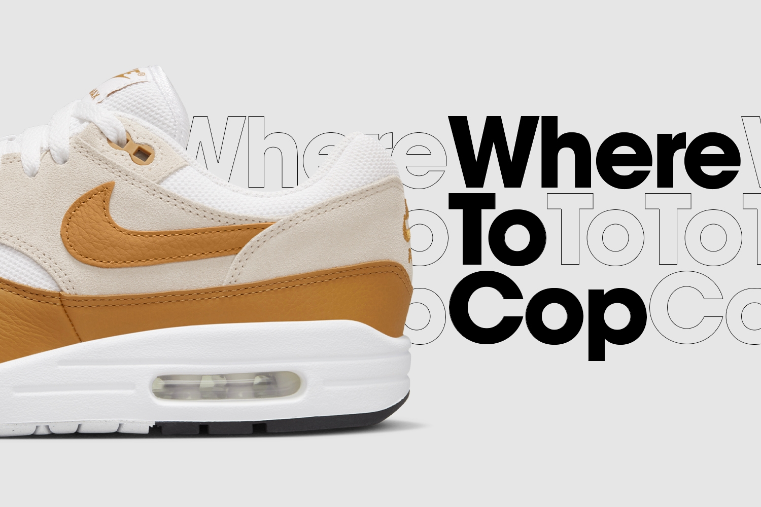 Where to cop: Nike Air Max 1 &#8216;Bronze&#8217;