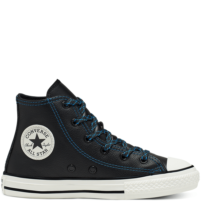 Tumbled Leather Chuck Taylor All Star High Top voor kleuters 365974C