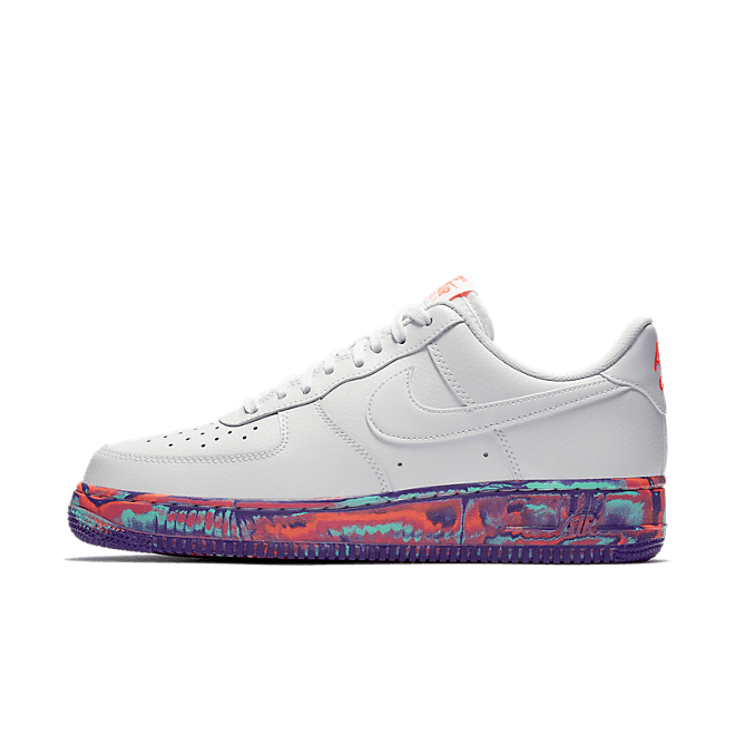 Nike Air Force 1 Low White Multi-Color Marble AJ9507-100