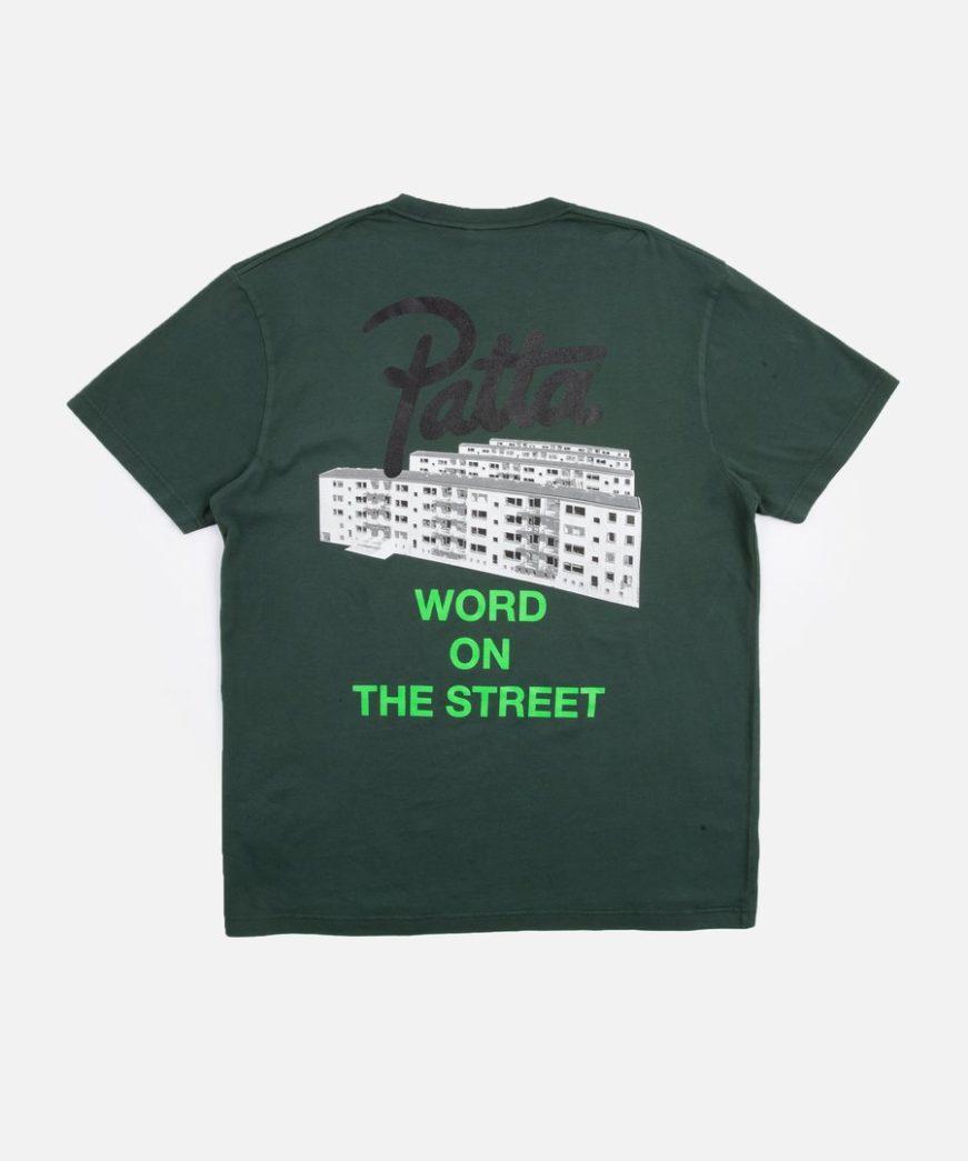 Patta Word On The Street shirt groen