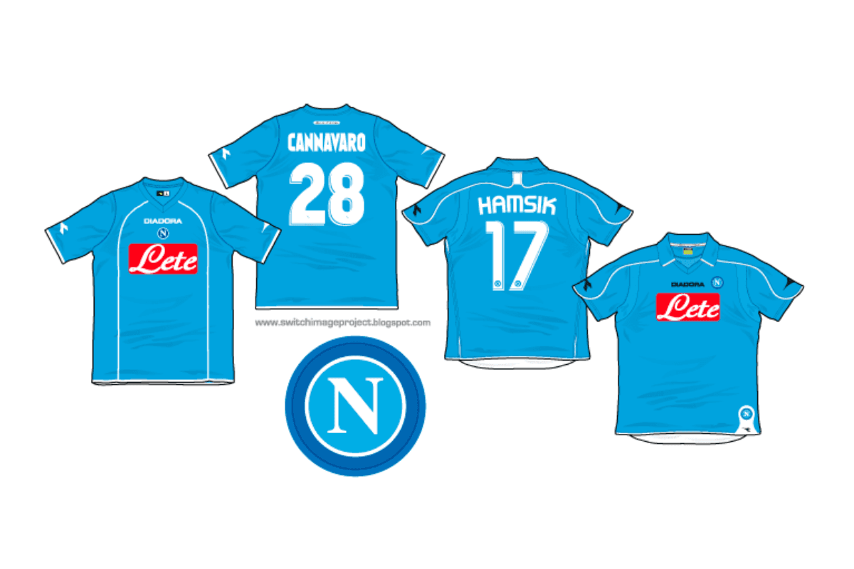 Diadora Napoli jersey