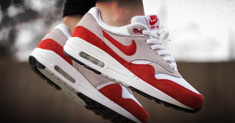 Nike released Air Max 1 OG in Red & Blue