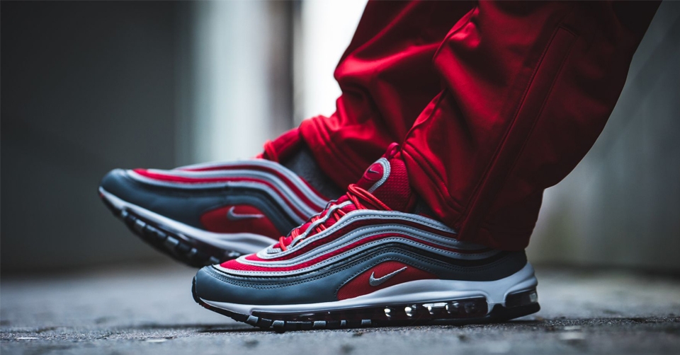 Upcoming: Nike Air Max 97 "Wolf Grey/Gym Red-White”