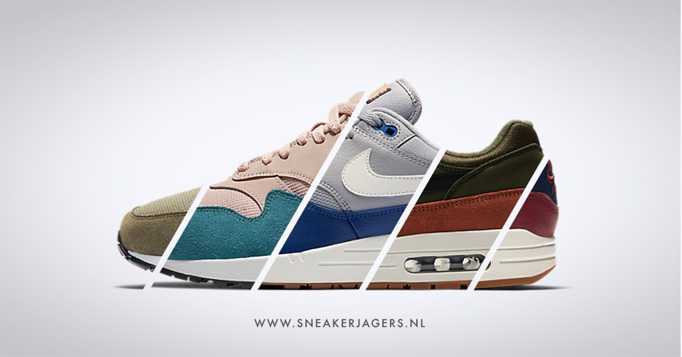 Nieuwe Nike Air Max 1 colorways voor het najaar
