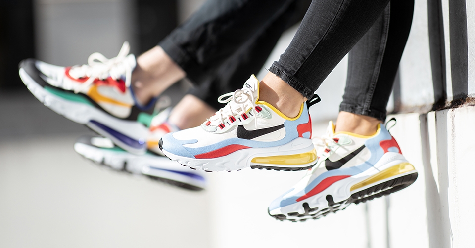 De Nike Air Max 270 React: Nike's meest comfortable lifestyle sneakers