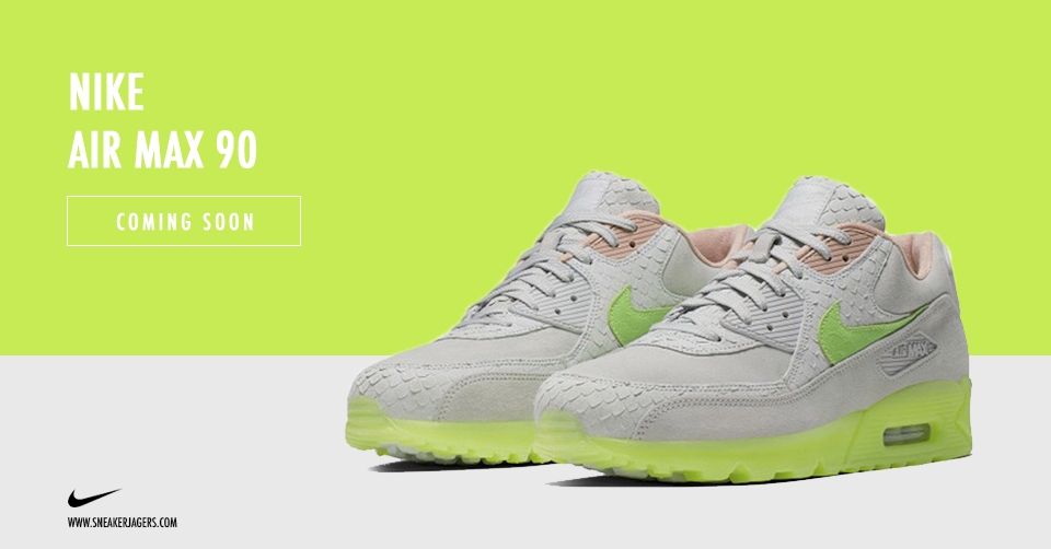Nike's Air Max 90 krijgt een make-over van schubben