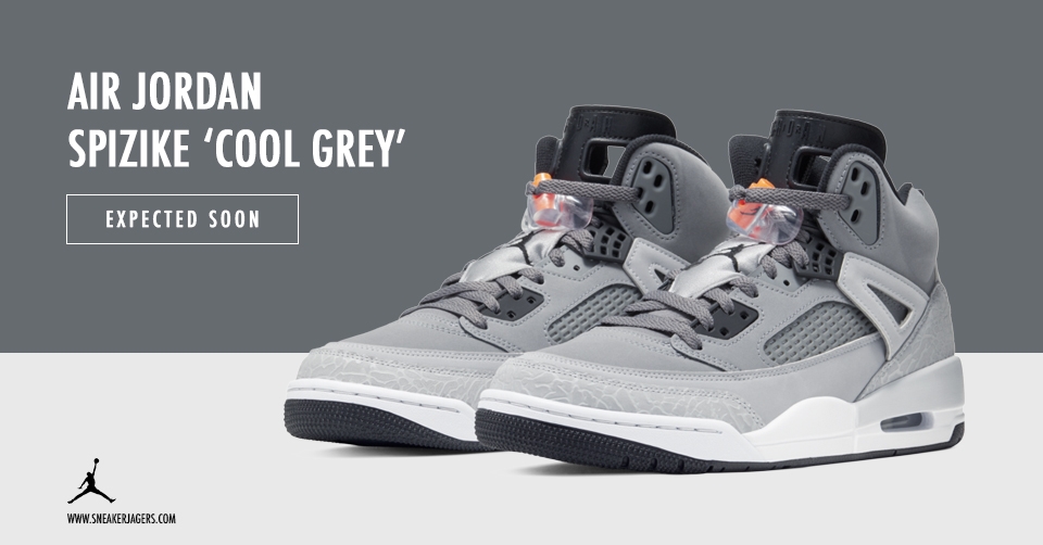 De Air Jordan Spizike 'Cool Grey' wordt binnenkort verwacht