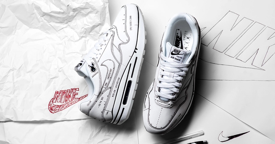 Release Reminder: Nike Air Max 1 &#8216;Sketch to Shelf&#8217; White