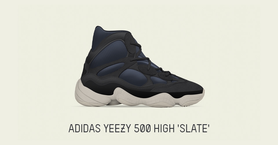First look: adidas Yeezy 500 High &#8216;Slate&#8217;