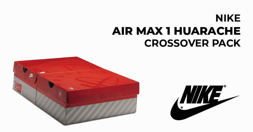 Een klassieke mix van twee modellen in dit Nike Crossover Pack