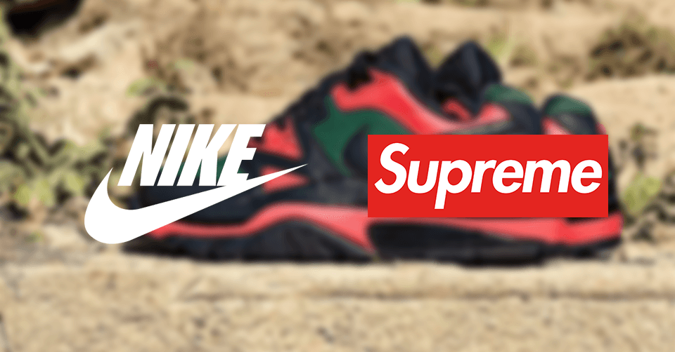 Onverwachte Supreme make over voor een model uit het Nike archief