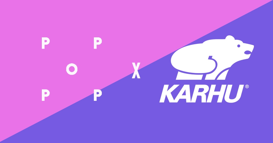 Pop Trading Company en Karhu zijn een samenwerking aangegaan