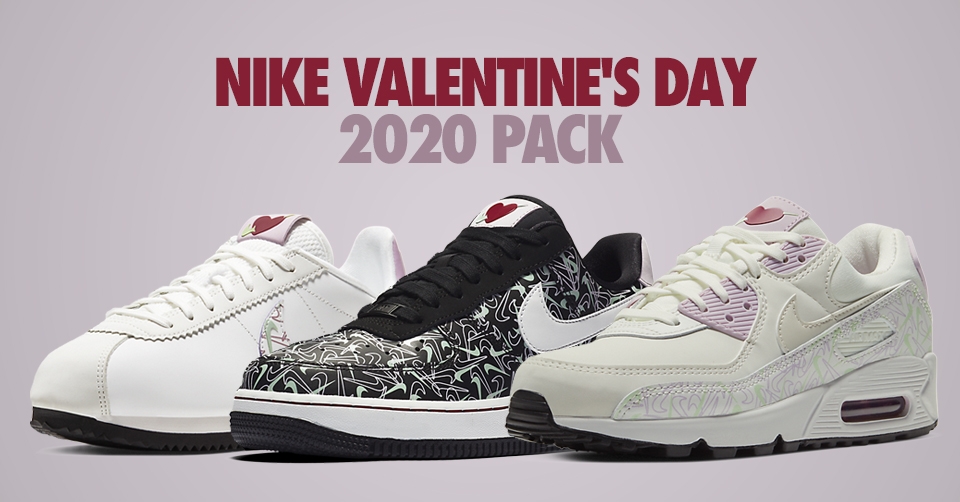Verras jouw geliefde tijdens valentijn met een sneaker uit het Nike Valentine's Day pack!