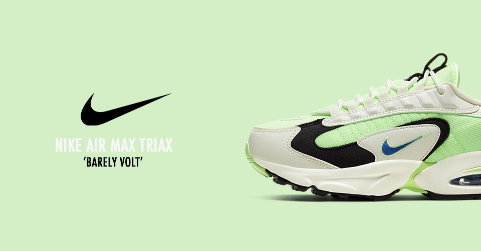 Deze nieuwe colorway op de Nike Air Max Triax mag je niet missen!