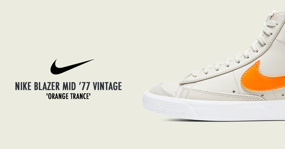 De Nike Blazer Mid '77 Vintage is opgedoken in een zomerse colorway