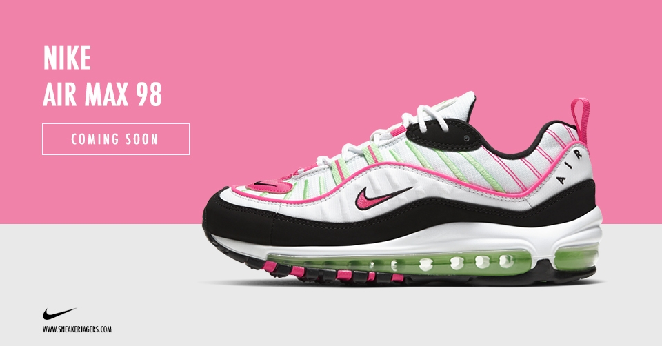 De Nike Air Max 98 &#8216;Neon Green&#8217; komt eraan