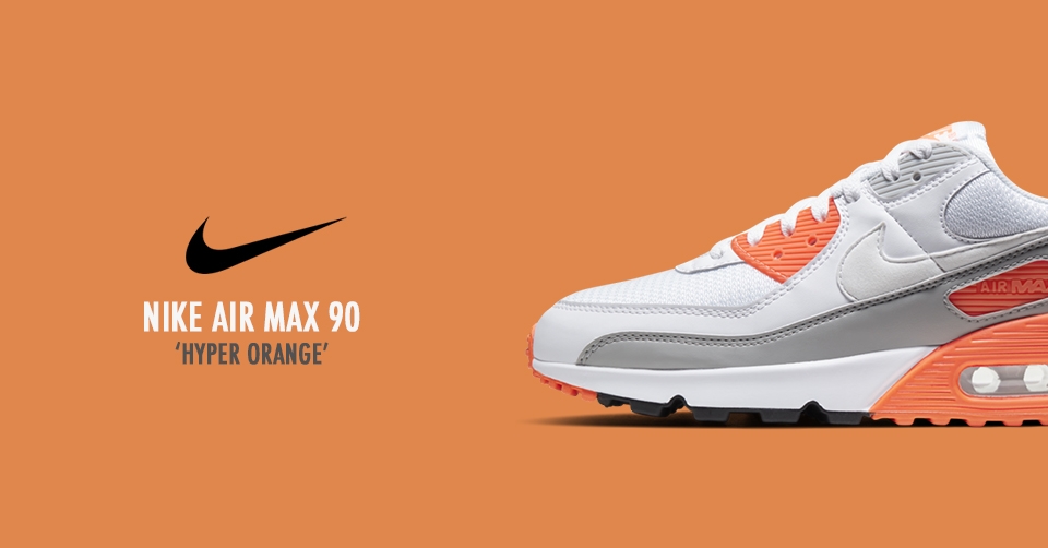 Nike komt met een Air Max 90 'Hyper Orange'