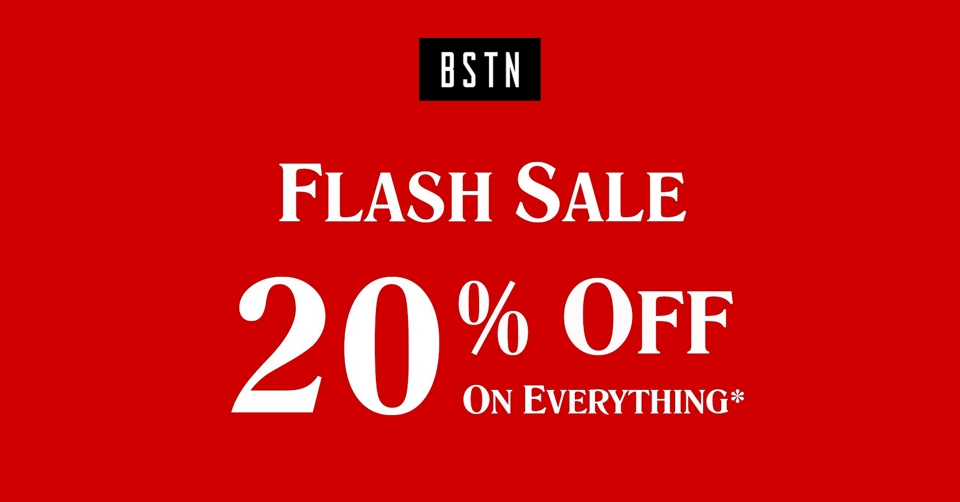 De Flash Sale bij BSTN Store is in volle gang