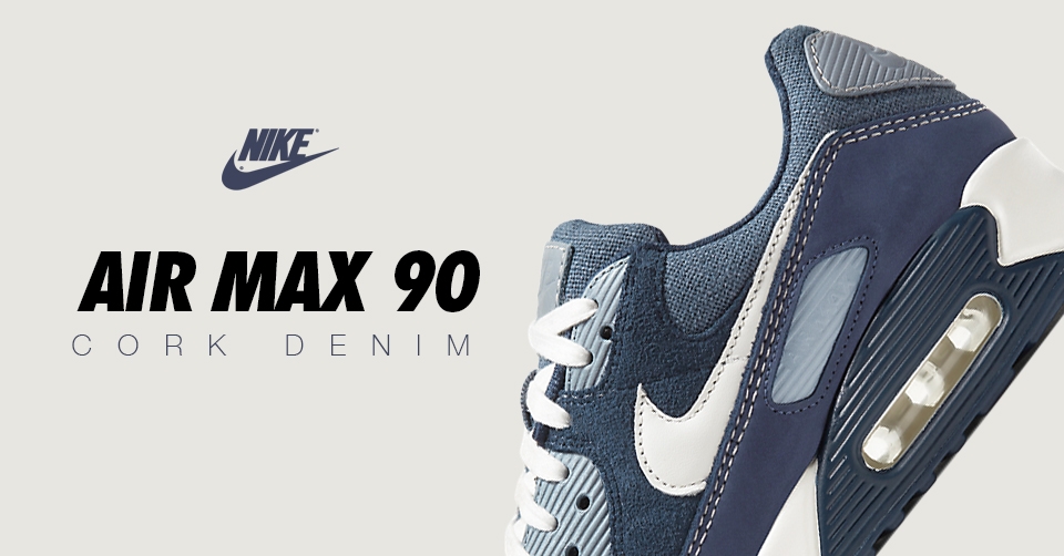 Nike&#8217;s Air Max 90 Cork verschijnt in een denim look