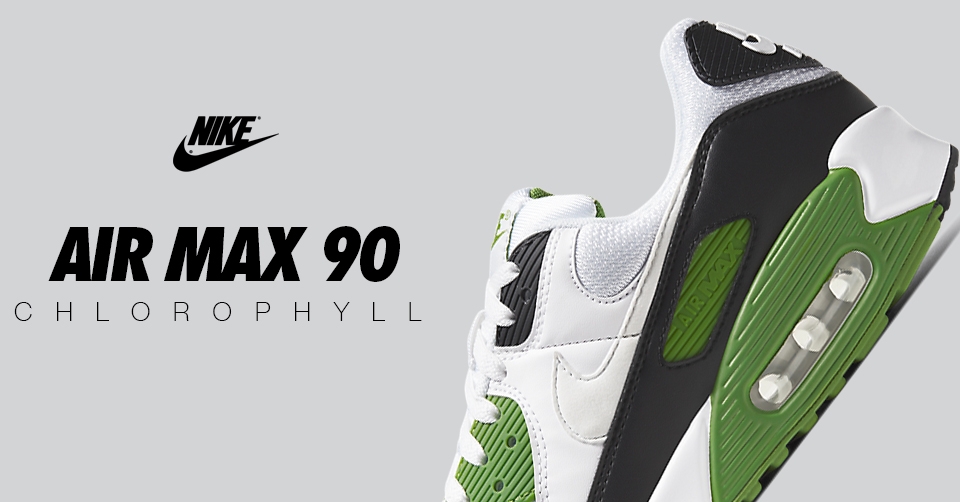 De Nike Air Max 90 Chlorophyll is nu verkrijgbaar