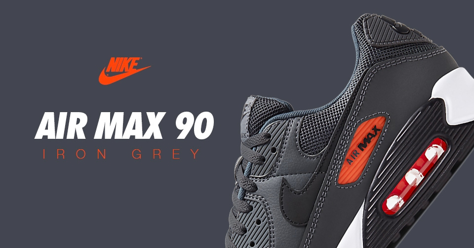 De Nike Air Max 90 'Iron Grey' is nu verkrijgbaar