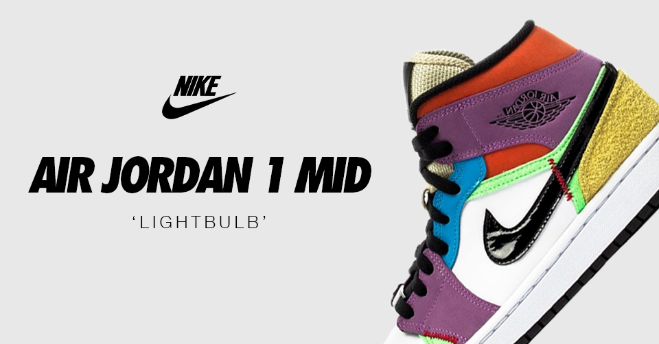 De Air Jordan 1 Mid 'Lightbulb' dropt op 9 april