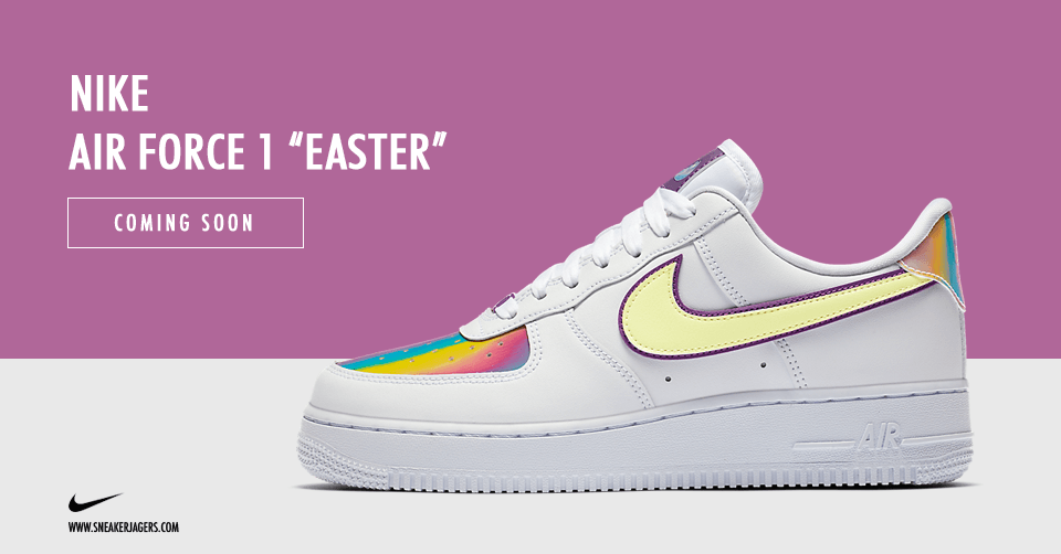 Nike viert Pasen vroeg dit jaar met een nieuwe Air Force 1 'Easter'