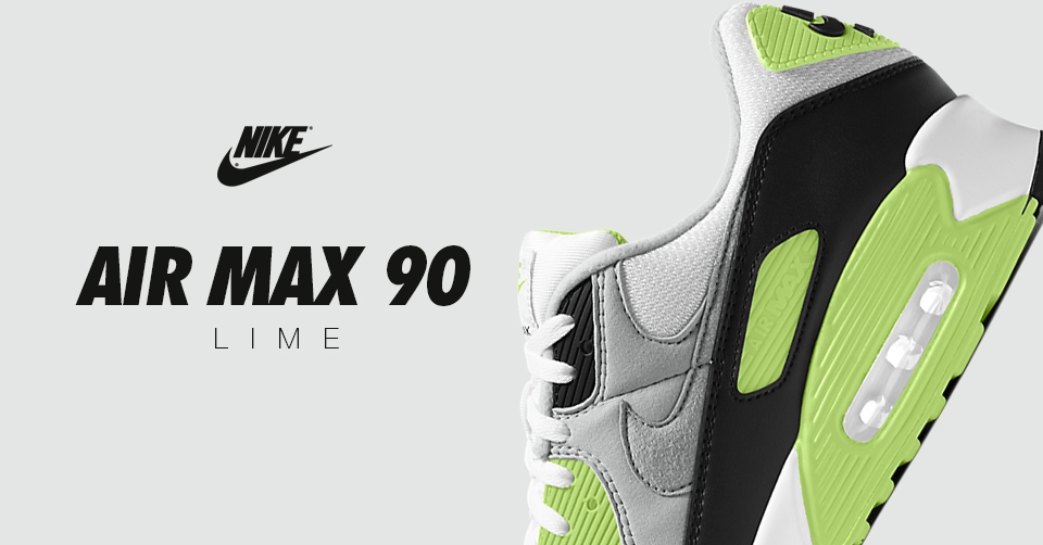 De Nike Air Max 90 Re-Craft krijgt een zomerse 'Lime' colorway