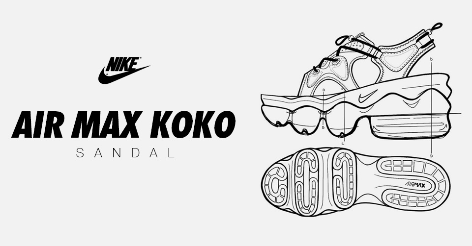 De Nike Air Max Koko Sandal dropt deze zomer