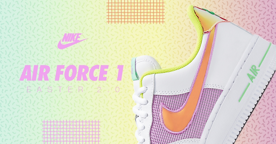 Nike zet het 'EASTER' thema voort met nog een colorway op de Air Force 1