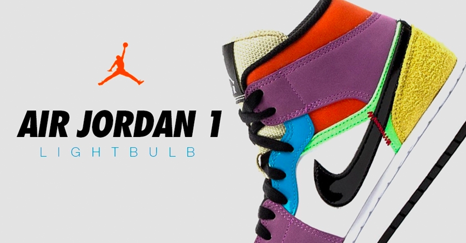 Release reminder: De Air Jordan 1 Mid 'Lightbulb' dropt aankomende donderdag 9 april