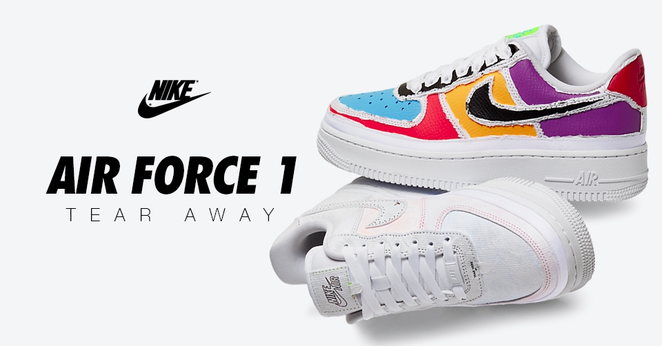 Release reminder: Nike Air Force 1 &#8216;Tear Away&#8217;