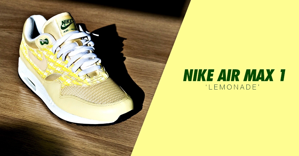 Krijgt de Nike Air Max 1 'Lemonade' dan toch een re-issue?