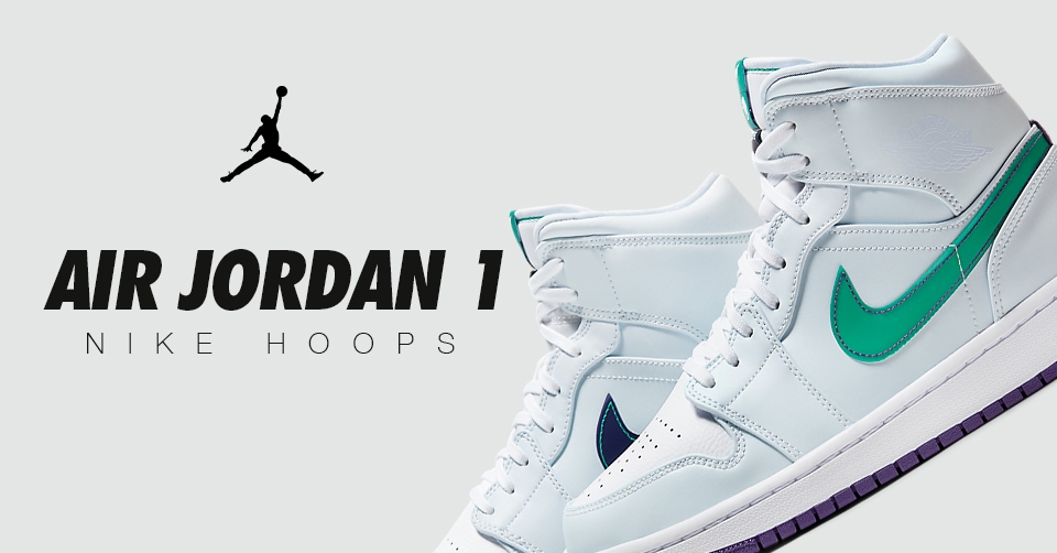De Air Jordan 1 Mid 'Nike Hoops' heeft een releasedatum gekregen