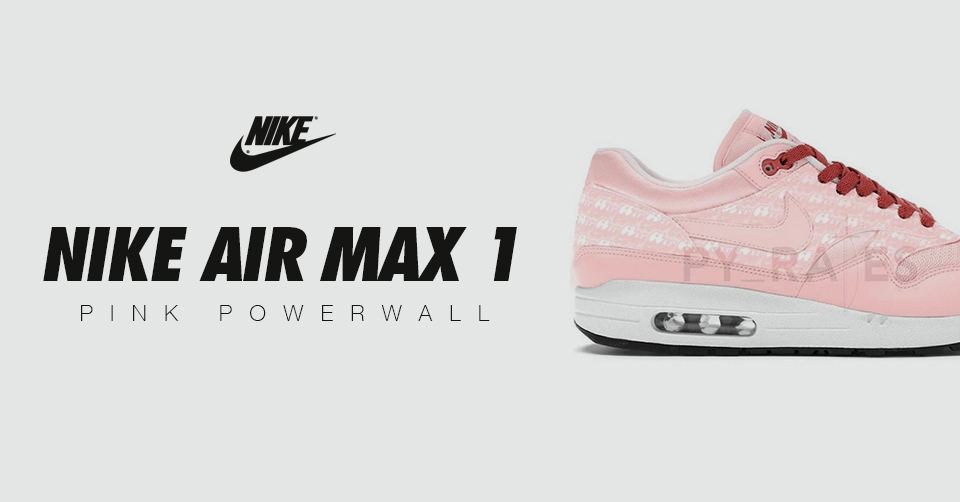 Ook de Nike Air Max 'Pink Powerwall' lijkt terug te keren