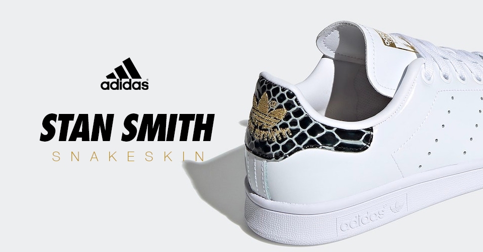 De adidas Stan Smith 'Snake Skin' is nu verkrijgbaar