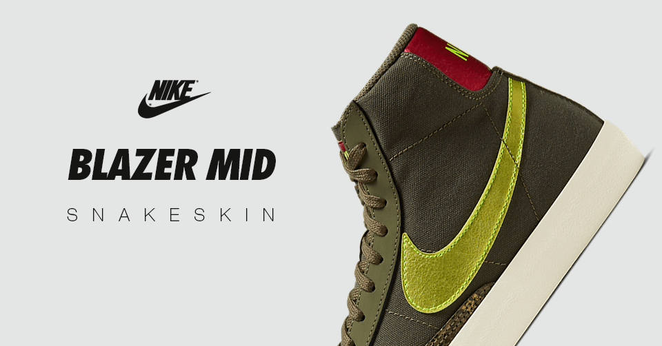 Nike dropt 'Snakeskin' colorway op Blazer Mid voor dames