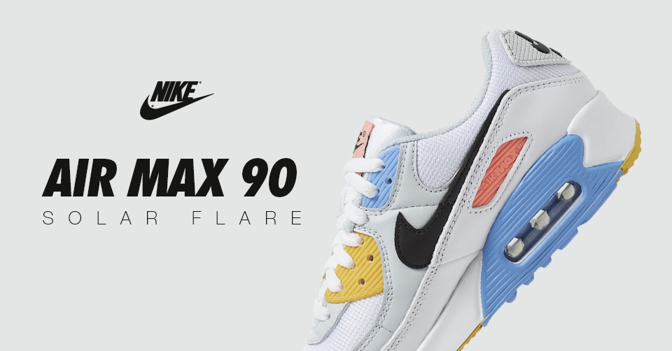 De Nike Air Max 90 krijgt een 'Solar Flare' colorway