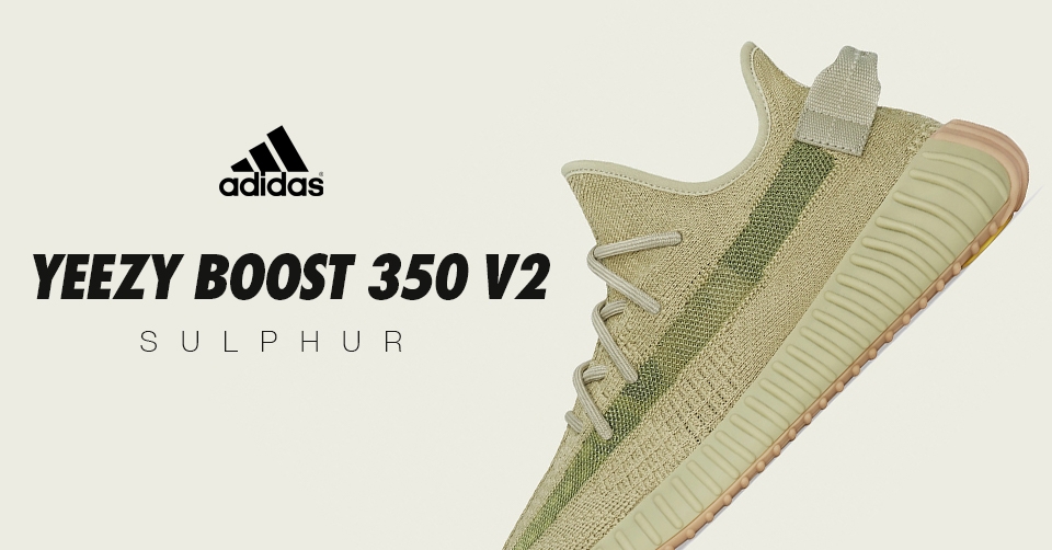 De adidas Yeezy Boost 350 V2 zal in een 'Sulphur' colorway verschijnen