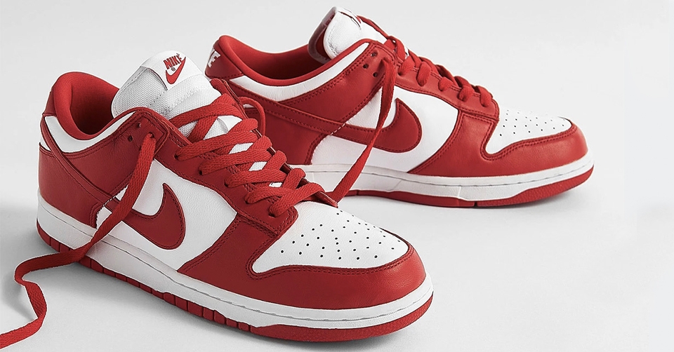 Release reminder: Nike Dunk Low SP 'University Red'