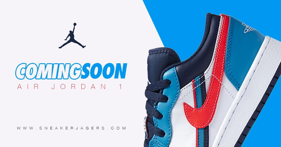 Coming soon: Air Jordan 1 Low 'Tri-colored Ribbons'