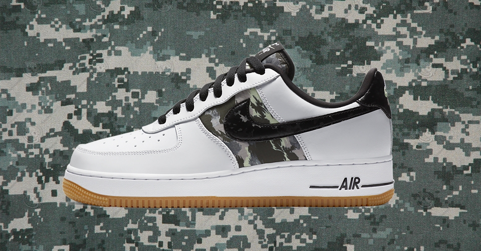 Maak je klaar voor de Nike Air Force 1 'White Camo'