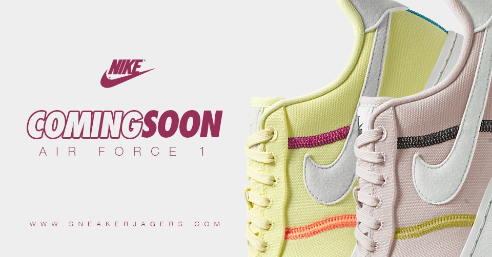 De Nike Air Force 1 krijgt twee nieuwe colorways met een super toffe upgrade