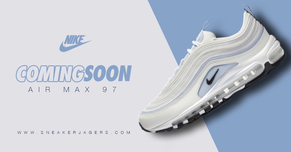 Dames, de Nike Air Max 97 'Ghost' zal binnenkort verkrijgbaar zijn