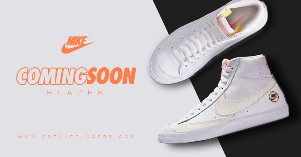 Maak je klaar voor de zomer met deze nieuwe Nike Blazer Mid 'White/Gold'