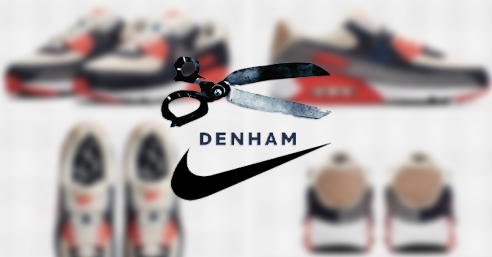 De eerste foto's duiken op van de DENHAM x Nike Air Max 90