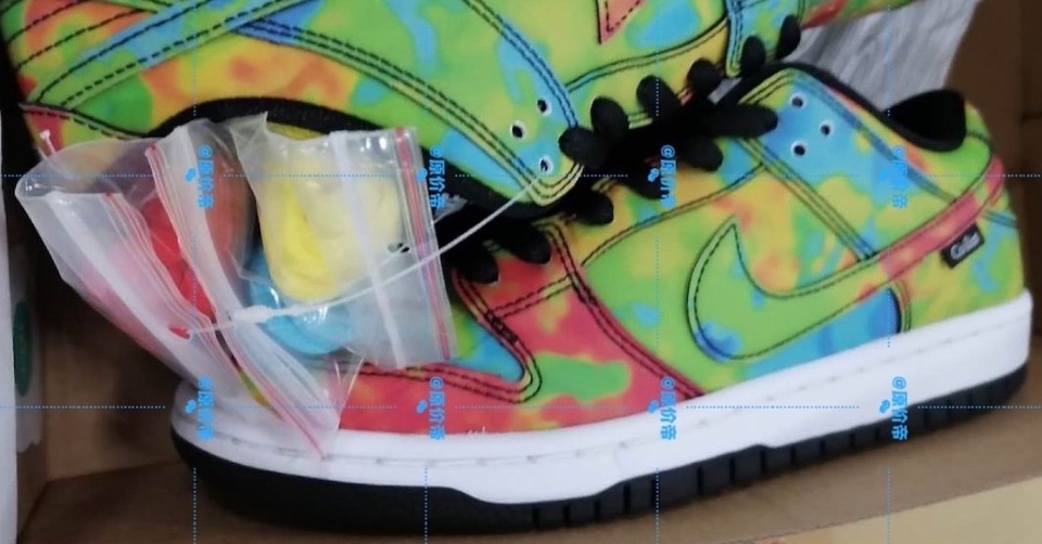 De Nike SB Dunk Low 'Thermography' is opgedoken
